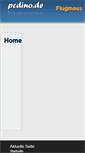 Mobile Screenshot of flugmaus.de