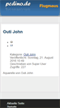 Mobile Screenshot of outi.flugmaus.de