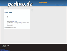 Tablet Screenshot of outi.flugmaus.de